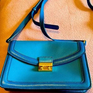 Vera Bradley bright blue bag.